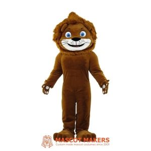 Lion mascot costume alfa bank