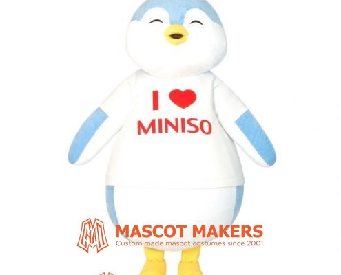 Penguin custom made mascot