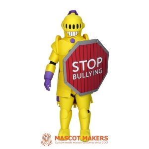 Knight mascot costume stop bullying