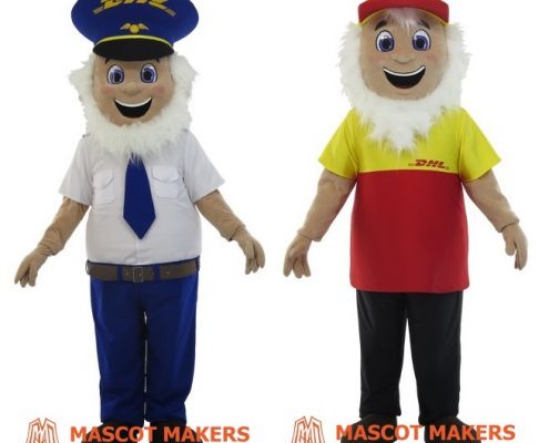 Gnomes DHL Mascot costume