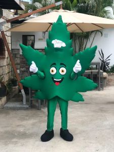 Ganja Weed Mascot Costume