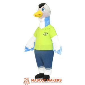 Heron Mascot costume