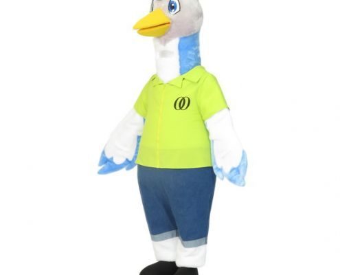 Heron Mascot costume