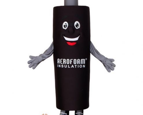 pipe advertising mascot costume