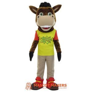 Donkey Mascot costume animatronic eyes
