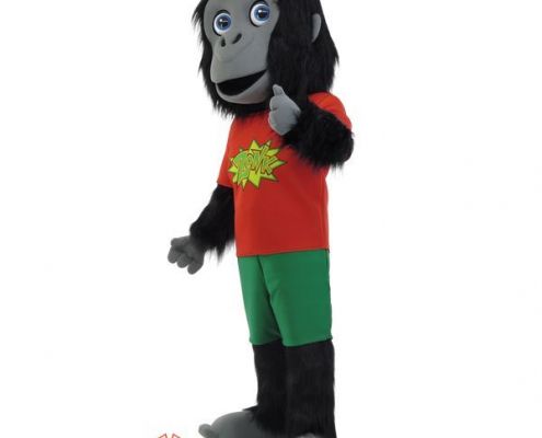gorilla Mascot costume animatronic eyes