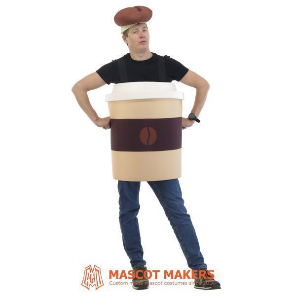 Coffee Cup Promotional Costume