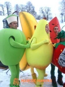 promo costumes banana pear strawberry watermelon apple