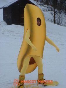 Banana Juicy Fruit Promotional Costume