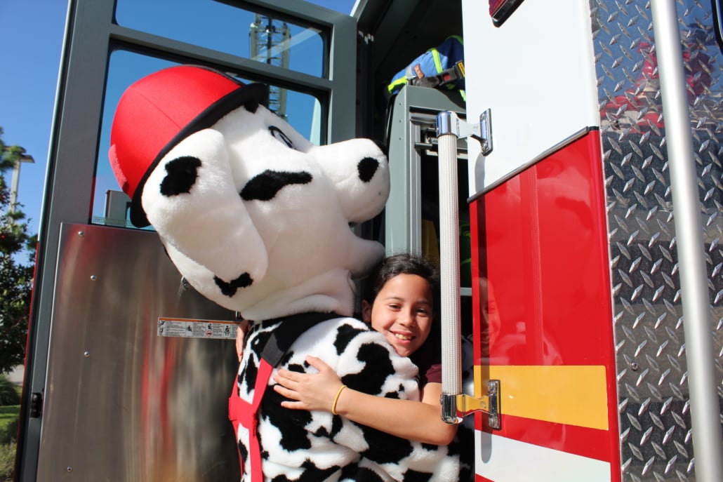 Firefighter Dalmatian Dog Mascot Costume | Mascot Makers