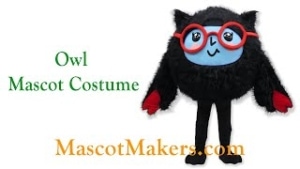 Owl Mascot Costume for Twistology, Inc