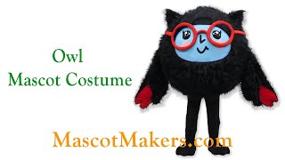 Owl Mascot Costume for Twistology, Inc
