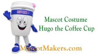 Hugo The Coffee Cup Costume for Coffeesup IP Limited, NY