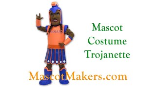 Trojanette Mascot Costume for  VSU Athletics MPC, VA