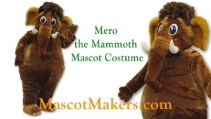Mero the Mammoth Mascot for the City of Orem