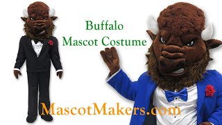 Buffalo Mascot Costume for Buffalo Capo Clothing Company