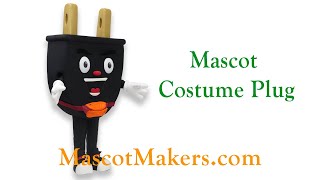Electric Plug Mascot Costume for the VINTAGE CONNECT CON