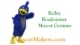 Reiley Roadrunner Mascot Costume for the Reiley Elementary School