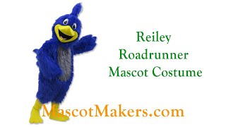 Reiley Roadrunner Mascot Costume for the Reiley Elementary School