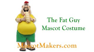 Fat Guy Mascot Outfit for the Hanover Fuel Stop