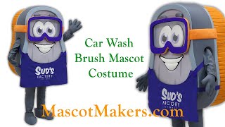 Wash Brush Mascot for the Matisse Partners