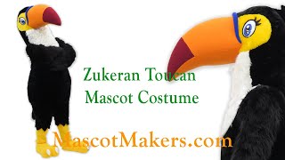 Zukeran Toucan Mascot Costume for Zukeran Elementary School, CA, USA