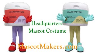 Headquarters Mascot Costume for Headquarters LLC, NY, USA