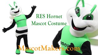 RES Hornet Mascot Costume for Roopville Elementary School PTO, GA, USA