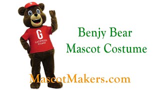 Benjy Bear Mascot Costume for Gateways Org, AZ, USA