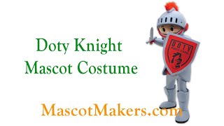Doty Knight Mascot Costume for Doty Middle School, CA, USA